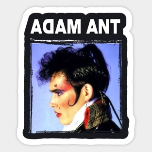 Adam ant Sticker